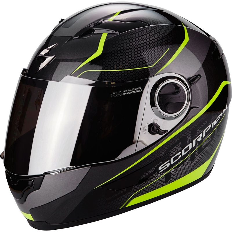 Scorpion EXO-490 Vision Integral Helmet Black-Fluo Yellow rasprodaja