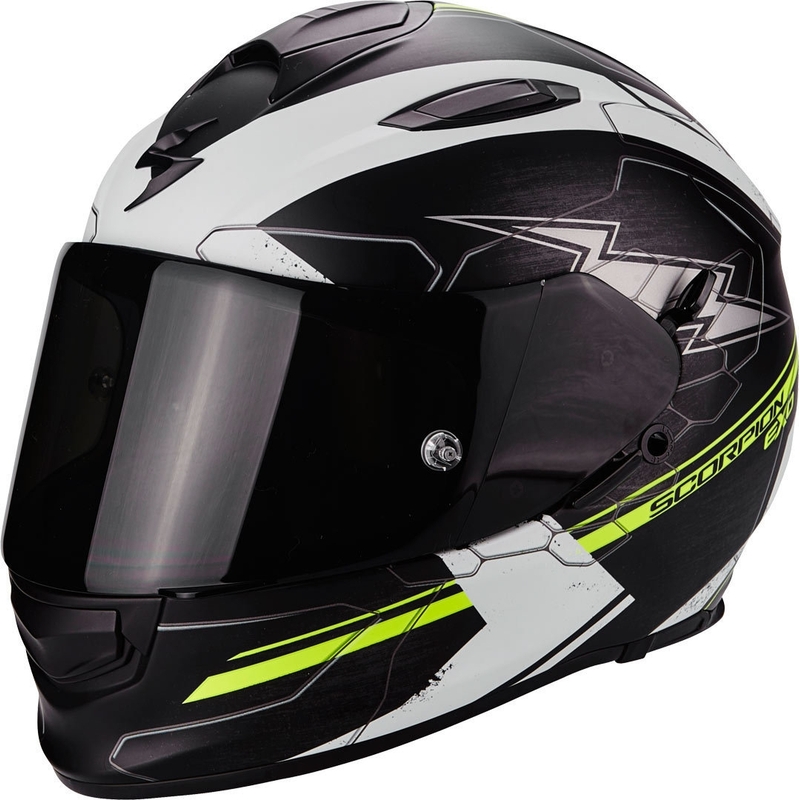 Scorpion EXO-510 Air Cross Black-White-Fluo Yellow Integral Helmet rasprodaja