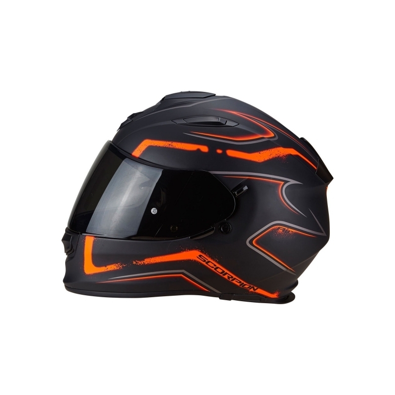 Scorpion EXO-510 Air Radium integralna kaciga crno-narančasta