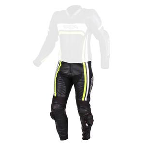Muških motociklističkih hlača RSA Virus Black-White-Fluo Yellow rasprodaja