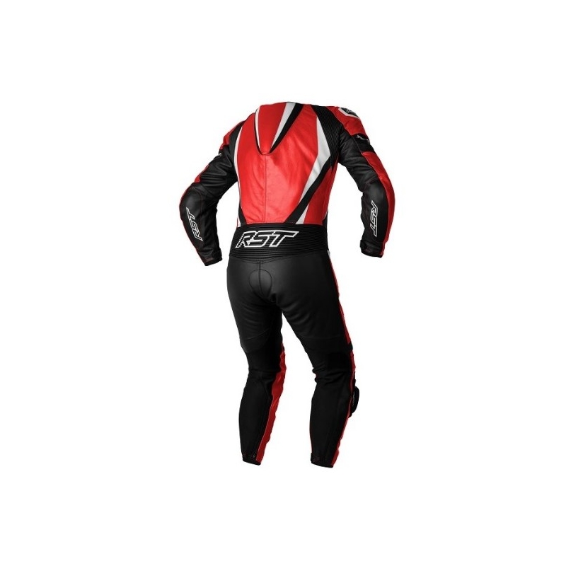 RST Tractech Evo 4 CE jednodijelno motociklističko odijelo crno-bijelo-crveno rasprodaja