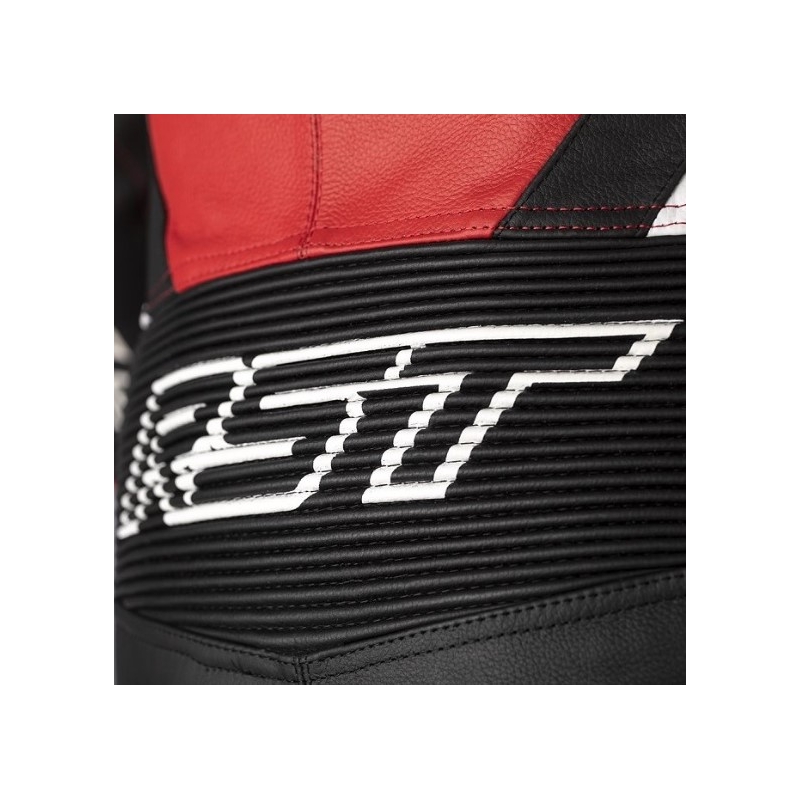 RST Tractech Evo 4 CE jednodijelno motociklističko odijelo crno-bijelo-crveno rasprodaja