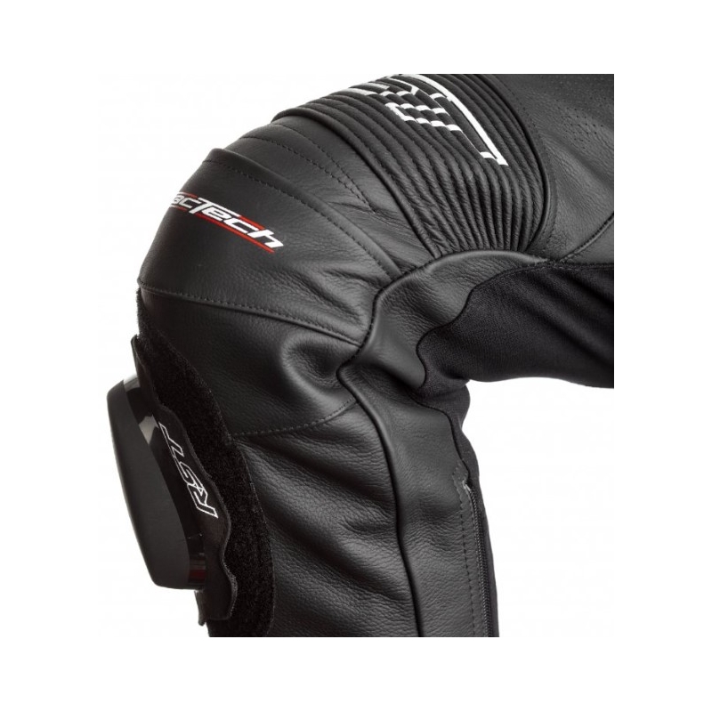 RST Tractech Evo 4 CE jednodijelno motociklističko odijelo crno-bijelo-zeleno rasprodaja