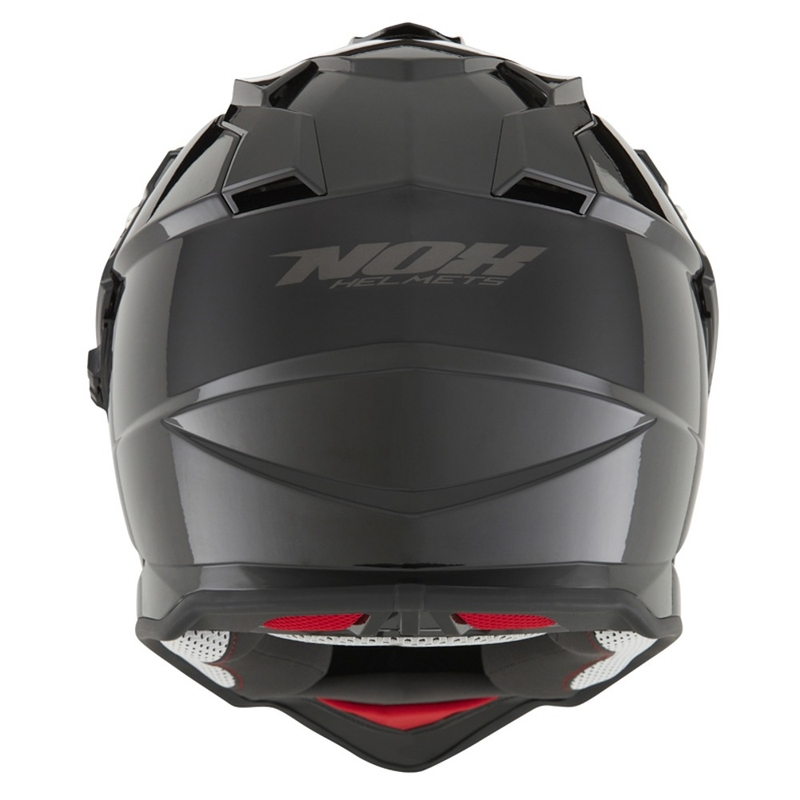 Enduro kaciga NOX N312 crna sjajna