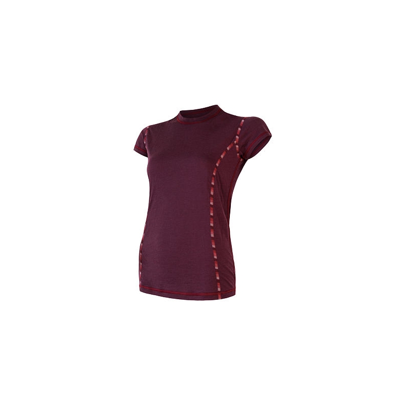 Ženske Sensor Merino Air majice bordo rasprodaja