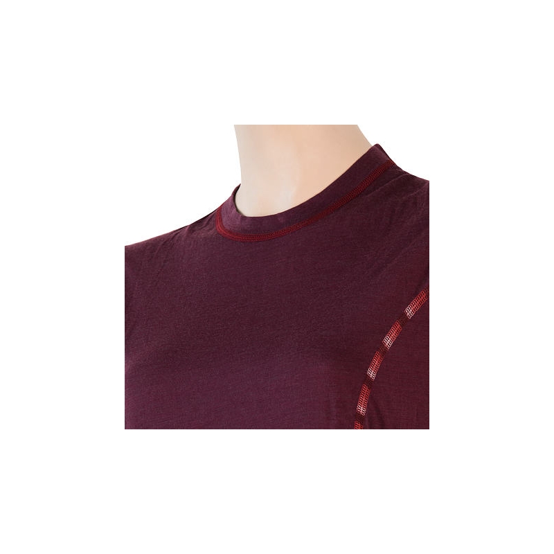 Ženske Sensor Merino Air majice bordo rasprodaja