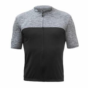 SENSOR CYCLE MOTION muški dres kratkih rukava s punim patentnim zatvaračem crno/sivi rasprodaja