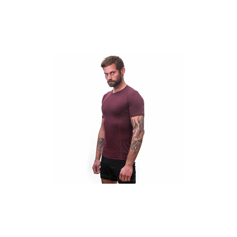 Muške Sensor Merino Air majice bordo rasprodaja