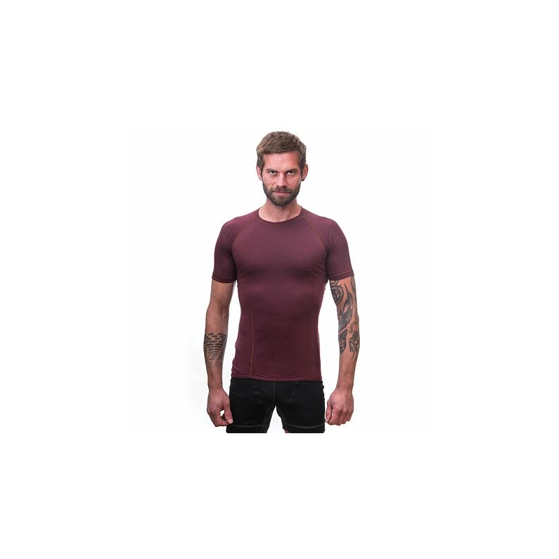 Muške Sensor Merino Air majice bordo rasprodaja