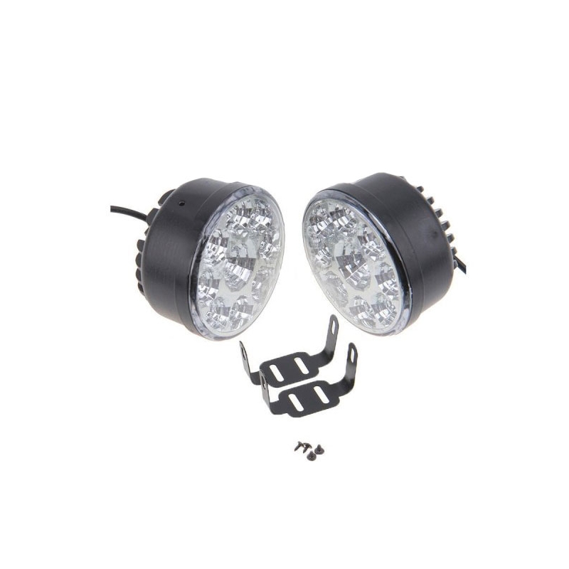 Dnevna svjetla Superlight DRL 9 LED okrugla