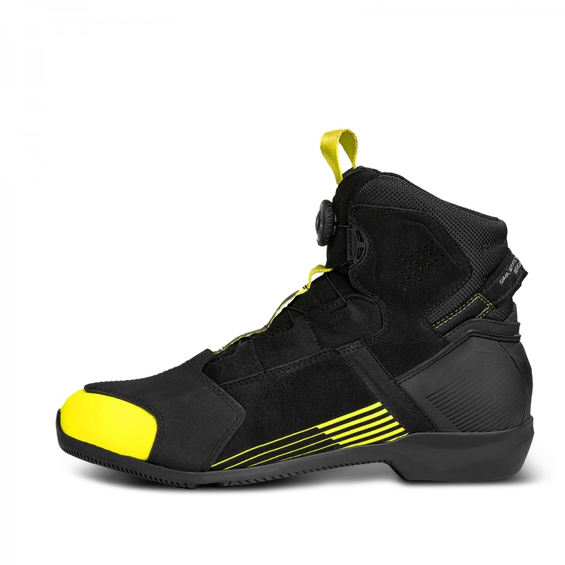 Motociklističke čizme Shima Edge WP Black-Fluo Yellow