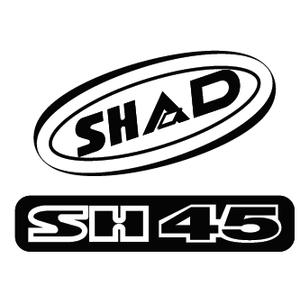 Samolepky SHAD červená pro SH45