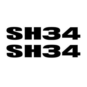 Samolepky SHAD pro SH34
