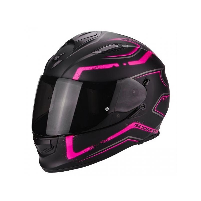 Scorpion EXO-510 Air Radium integralna kaciga crno-roza