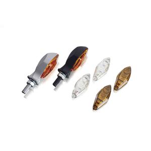 Blinkry PUIG MASA černý krátké, homologované