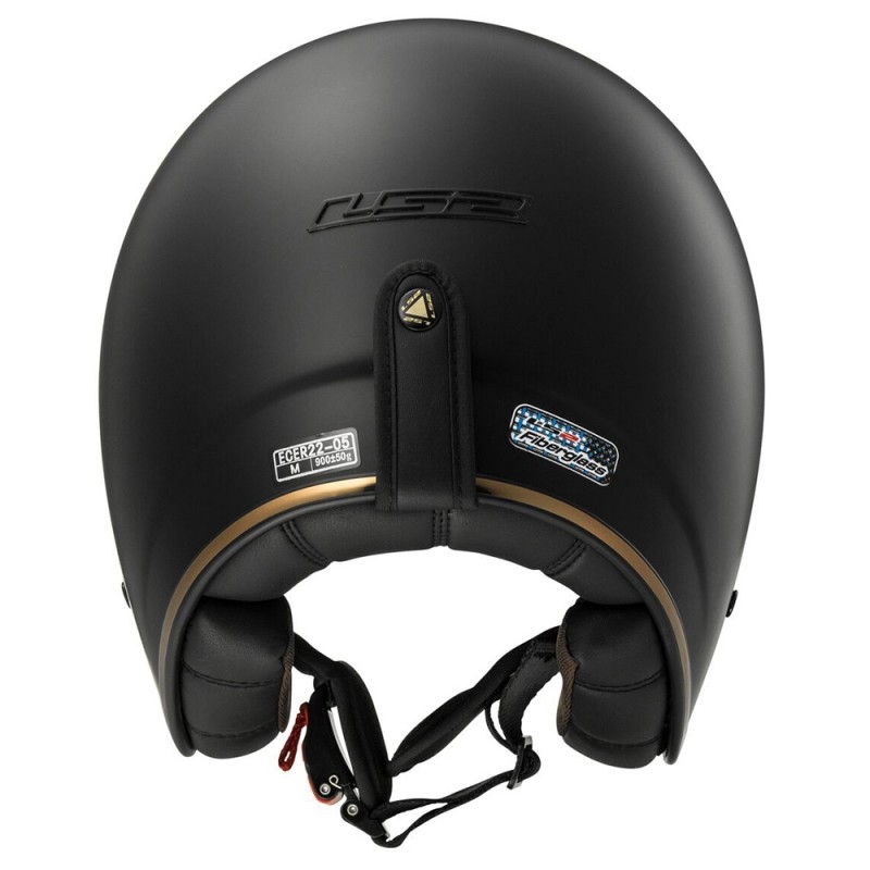 Otvorena kaciga LS2 OF583 Bobber Solid black mat