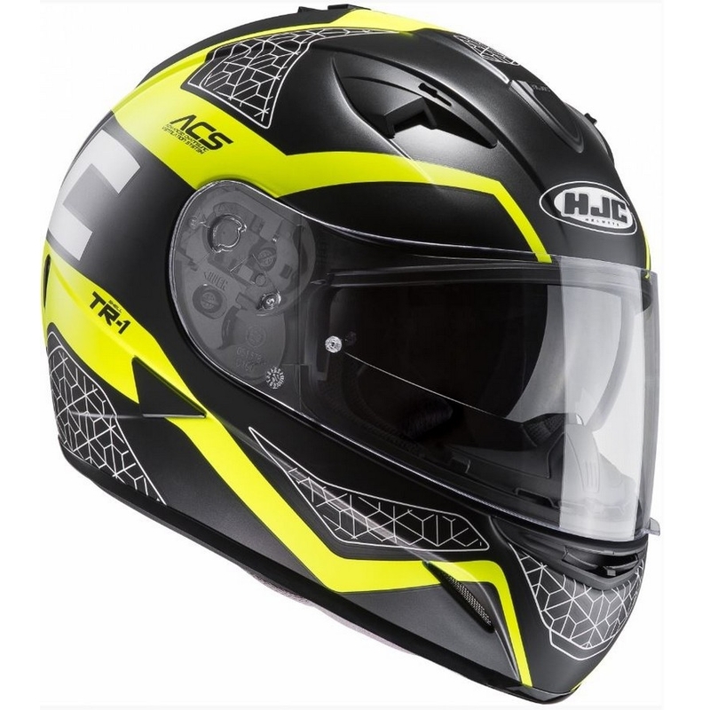 HJC TR-1 Tholos MC4HSF motociklistička kaciga crno-žuta rasprodaja