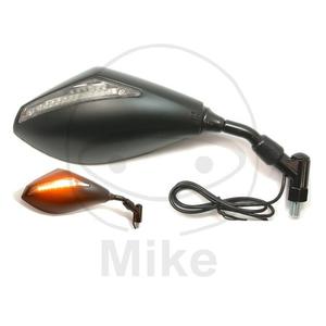 Rear view mirror with integral indicatnebo JMT černá pravý