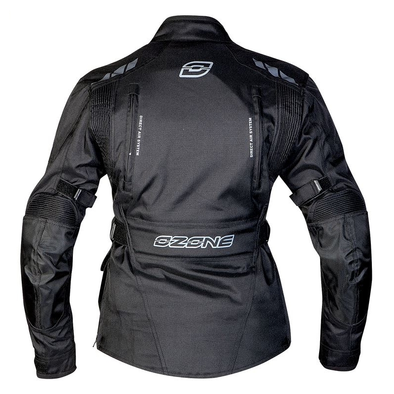 Ženske moto jakne Ozone Tour crne boje rasprodaja