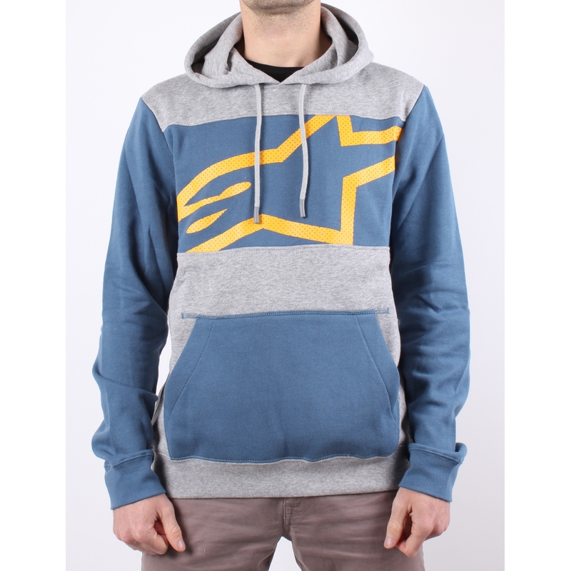 Alpinestars Protocol Fleece sivo-plava majica