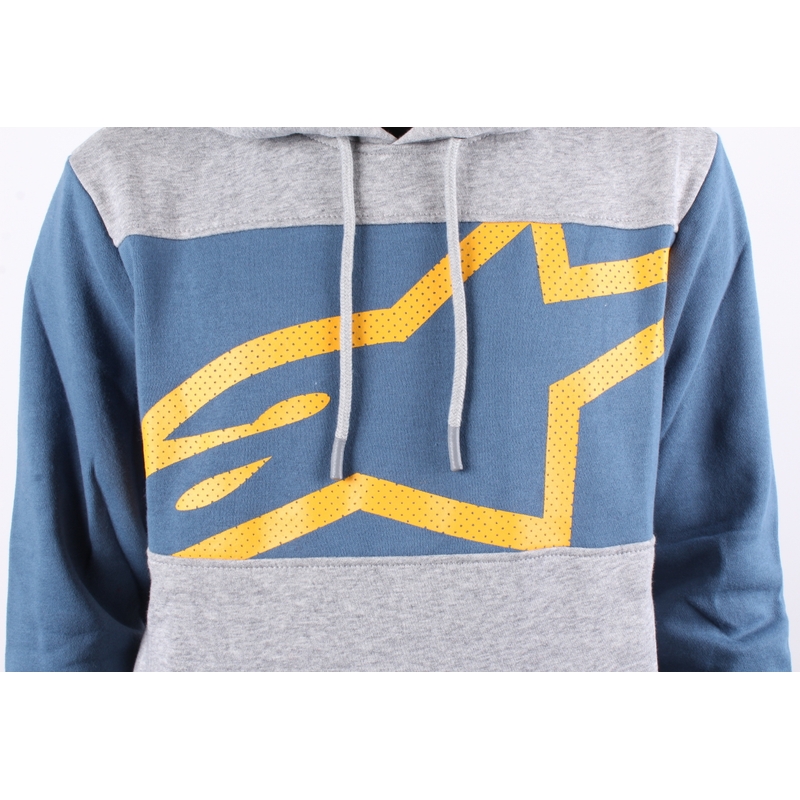 Alpinestars Protocol Fleece sivo-plava majica
