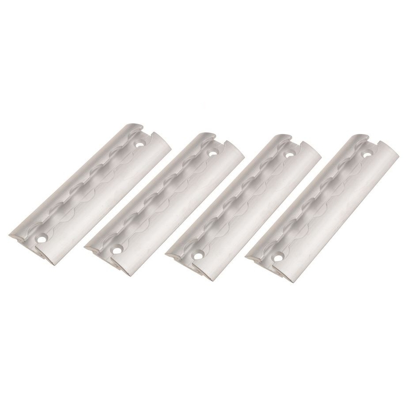 Zaobljena anker šipka QTECH aluminij (komplet od 4 komada)