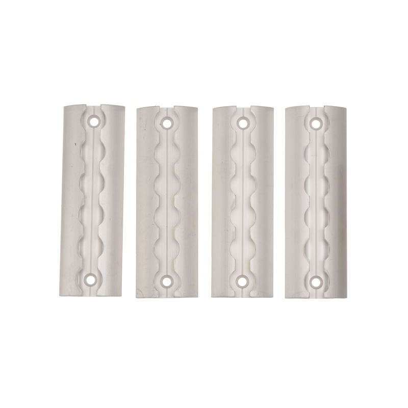 Zaobljena anker šipka QTECH aluminij (komplet od 4 komada)