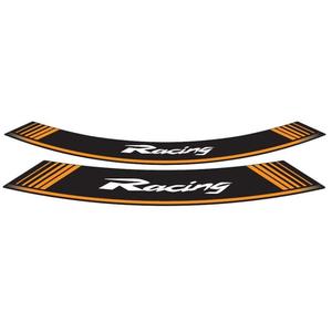 Linka na ráfek PUIG RACING oranžová linky na ráfek - sada 8ks