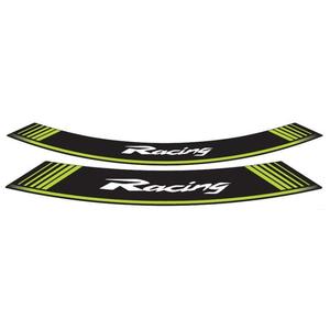 Linka na ráfek PUIG RACING zelená linky na ráfek - sada 8ks