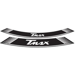 Linka na ráfek PUIG T-MAX bílá linky na ráfek - sada 8ks