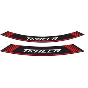 Linka na ráfek PUIG TRACER červená linky na ráfek - sada 8ks