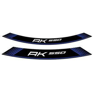 Linka na ráfek PUIG AK550 modrá linky na ráfek - sada 8ks