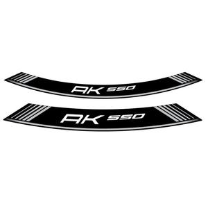 Linka na ráfek PUIG AK550 stříbrná linky na ráfek - sada 8ks