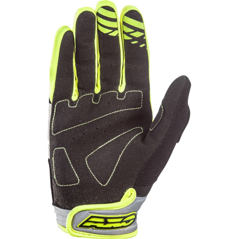 AXO Padlock Motocross Gloves Yellow-Crne rasprodaja