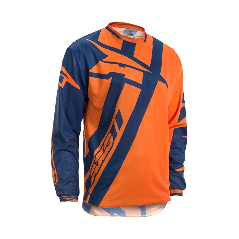 Motocross Jersey AXO Motion 4 Jersey Blue-Fluo Orange rasprodaja