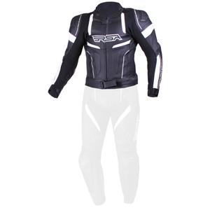 Muške crno-bijele jakne RSA Speedway rasprodaja