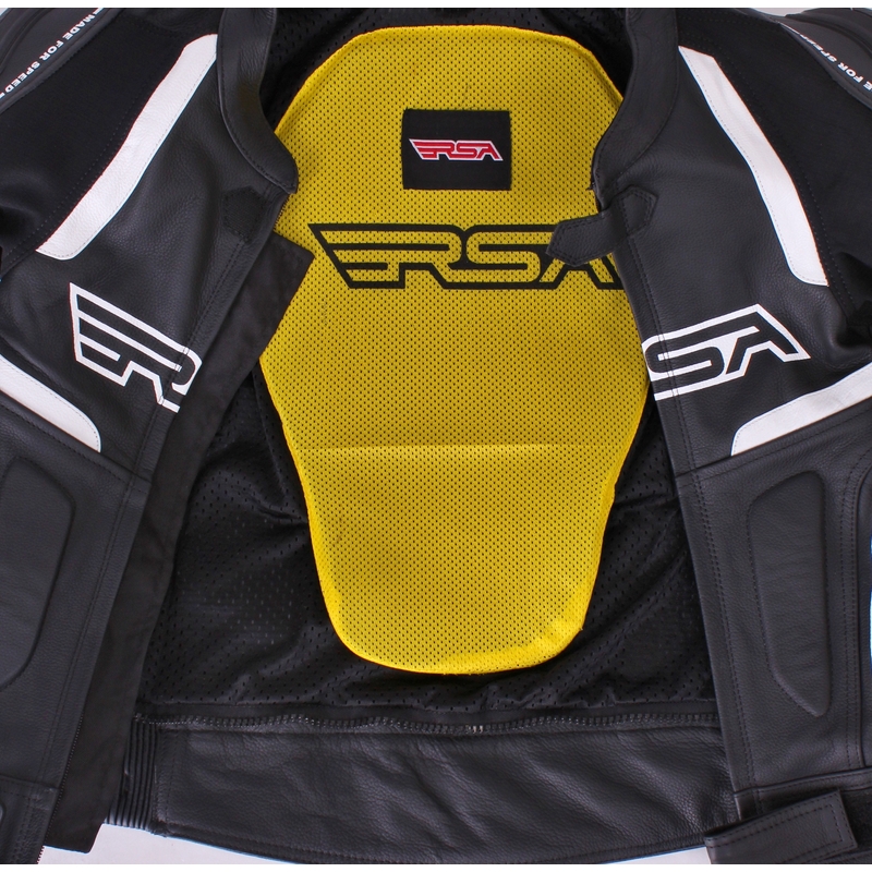 Muške crno-bijele jakne RSA Speedway rasprodaja