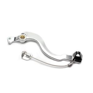 Brzdový pedál MOTION STUFF silver body, black steel fixed tip Steel Fixed Tip