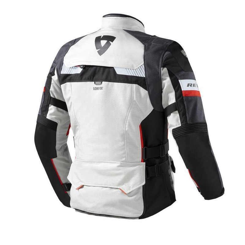 Motociklistička jakna Revit Defender Pro GTX sivo-crvena rasprodaja