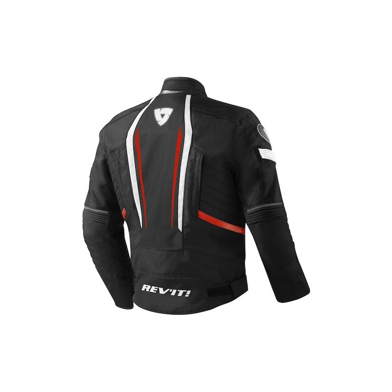 Motociklistička jakna Revit Raceway crno-crvena rasprodaja