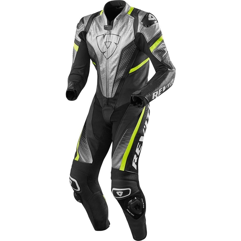 Revit Spitfire srebrno-fluo žuto jednodijelno odijelo