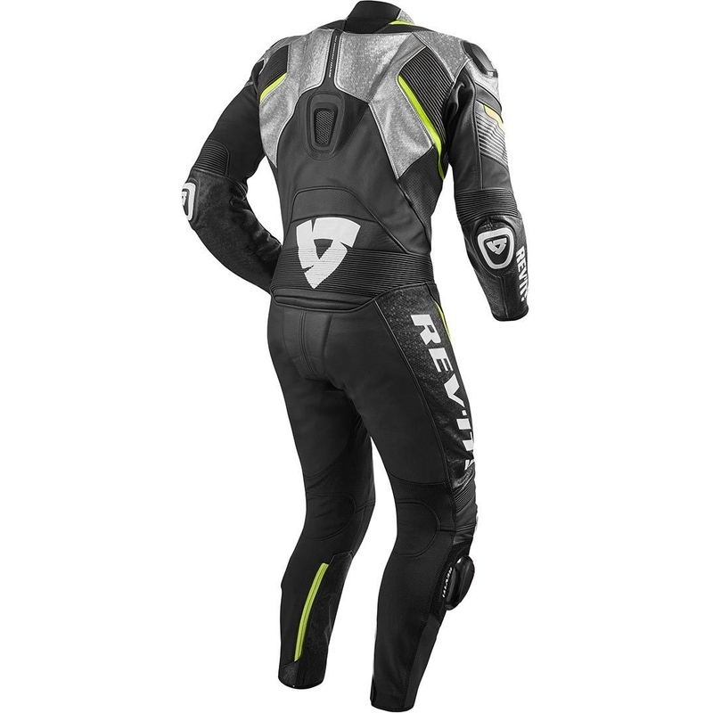 Revit Spitfire srebrno-fluo žuto jednodijelno odijelo