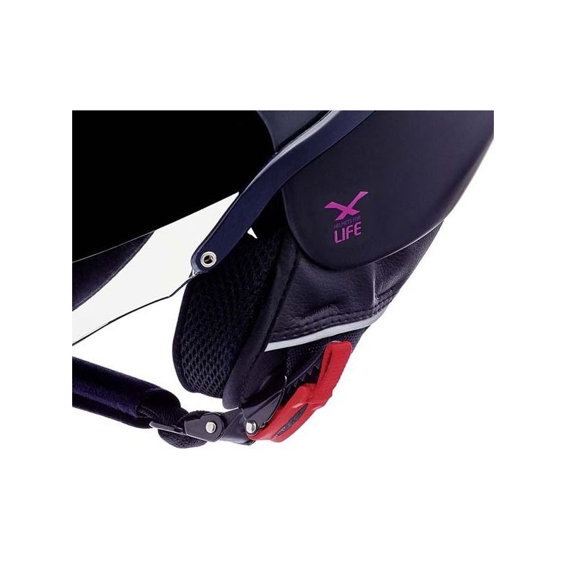 Nexx X 60 Bastille Open Moto kaciga crno-roza rasprodaja