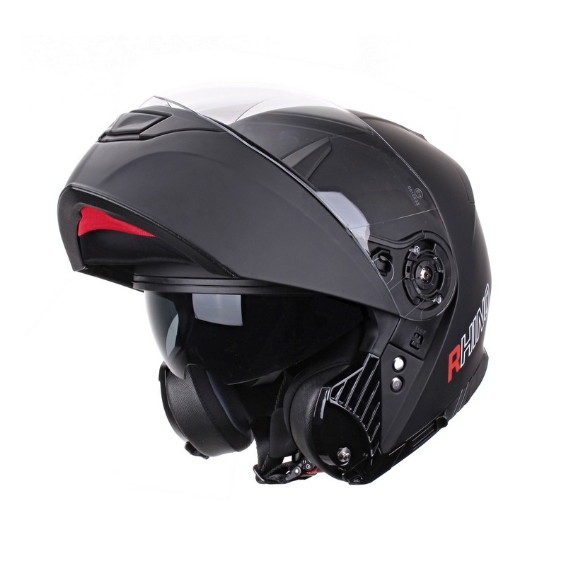 Rhino Highway preklopna motociklistička kaciga crna mat + Pinlock