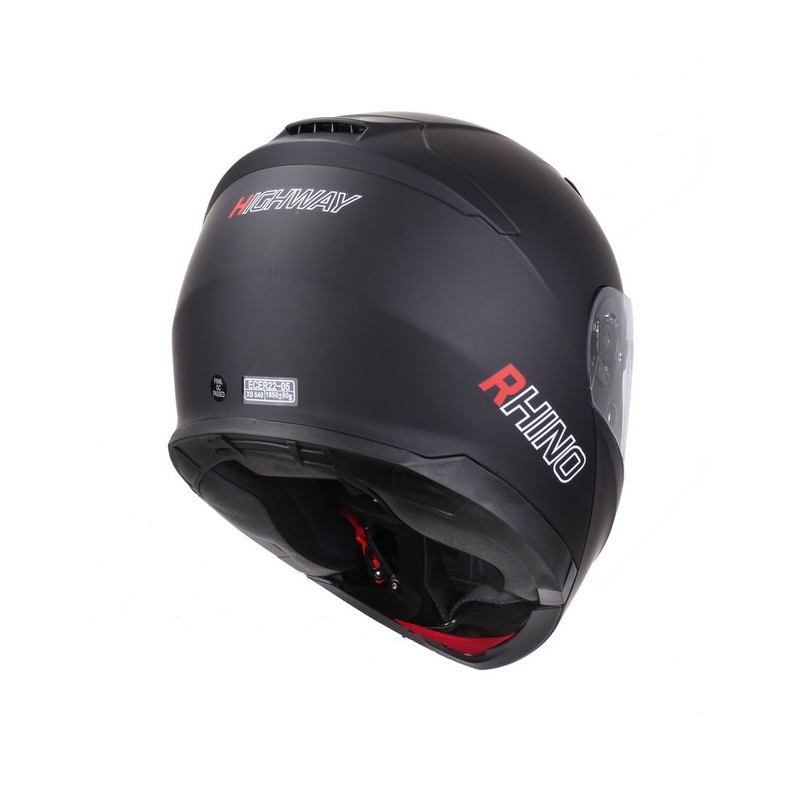 Rhino Highway preklopna motociklistička kaciga crna mat + Pinlock