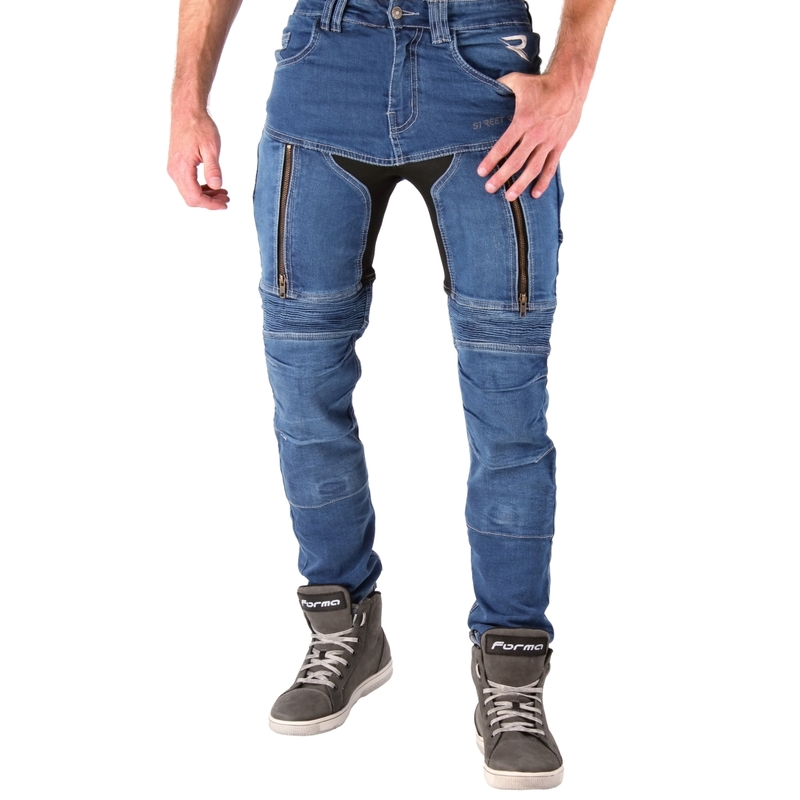 Motorističke traperice Street Racer Denim plave rasprodaja