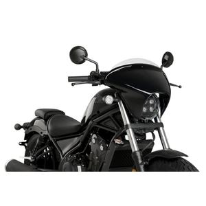 Plexi štít CUSTOMACCES BATWING SML průhledná krátké