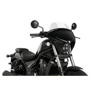 Plexi štít CUSTOMACCES BATWING SML průhledná dlouhé