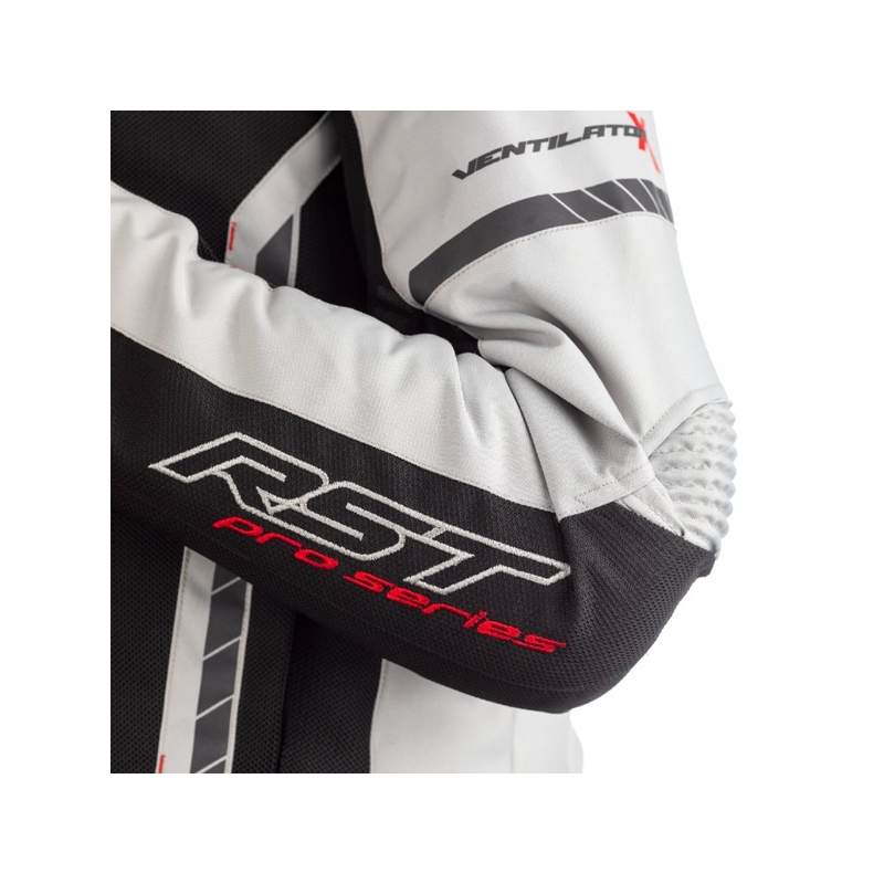 RST Pro Series Ventilator-X CE motociklistička jakna srebrno-crna rasprodaja