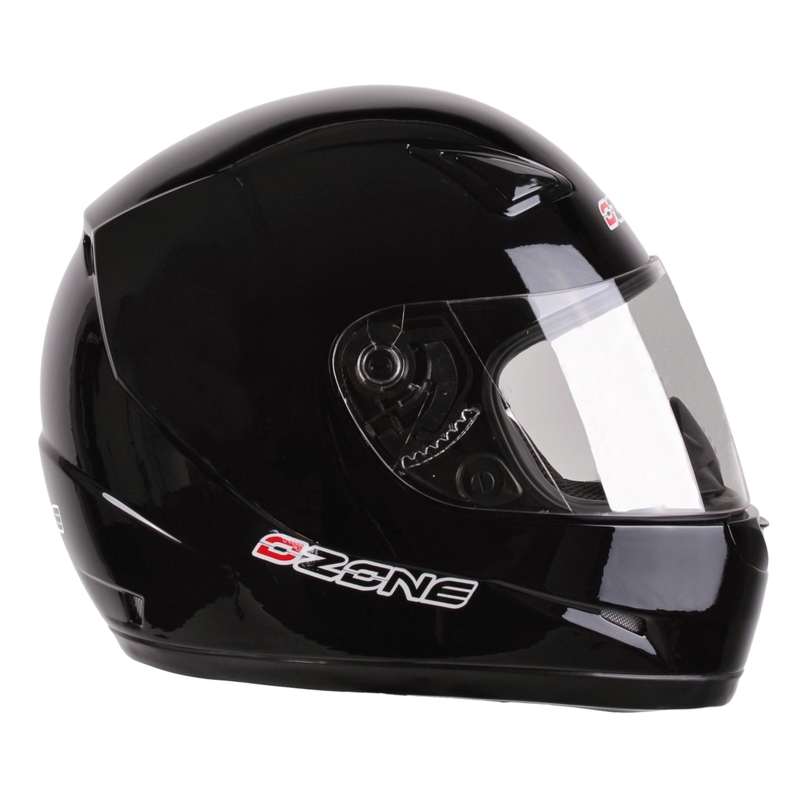 Moto kacigu Ozone A951 black glossy rasprodaja